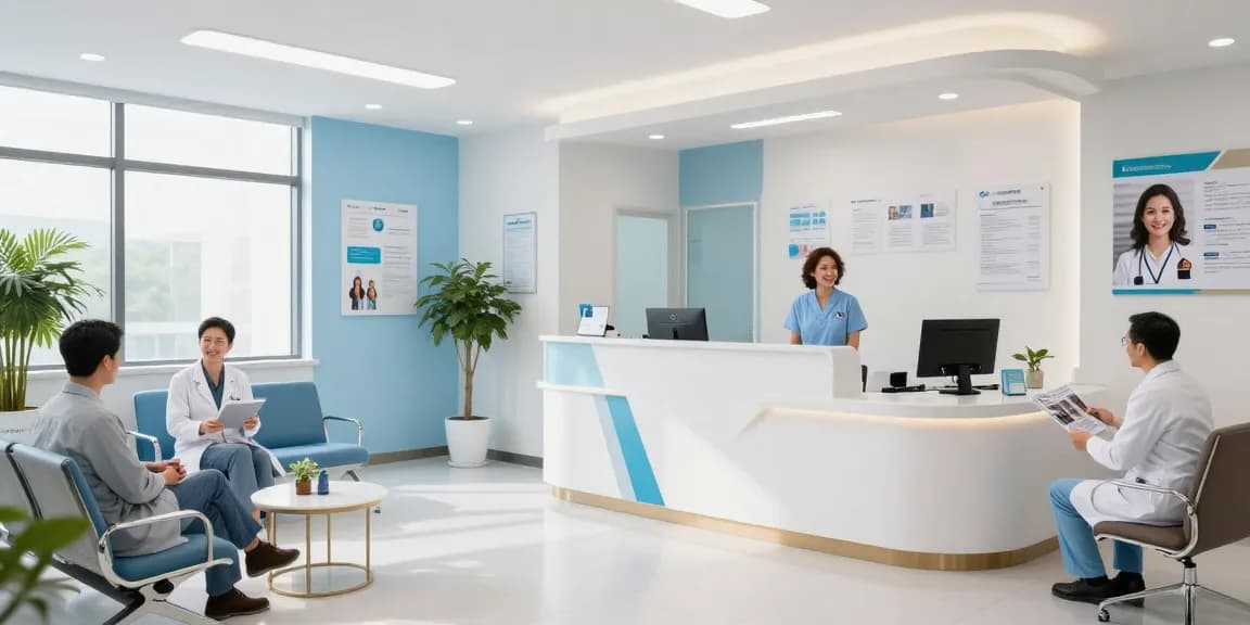 hair transplant turkey services at a leading healthcare clinic, compassionate patient care, doctor consultation in a modern health clinic.