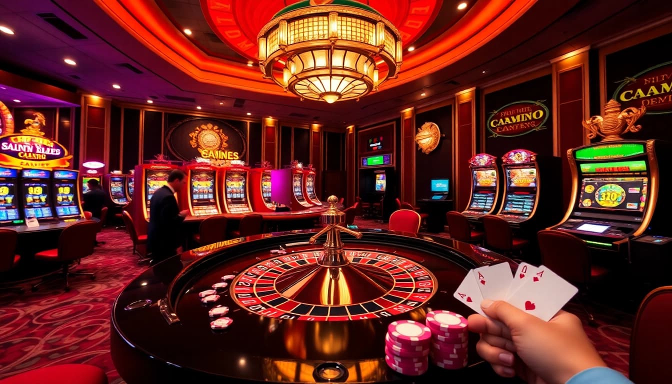 Experience the thrill of gambling at https://jun88.buzz/ with vibrant casino scenes and interactive players.