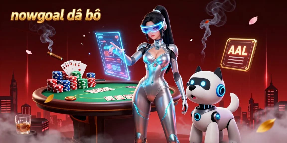 Engage with nowgoal đá bóng through dynamic football data and live scores in a lively casino scene.