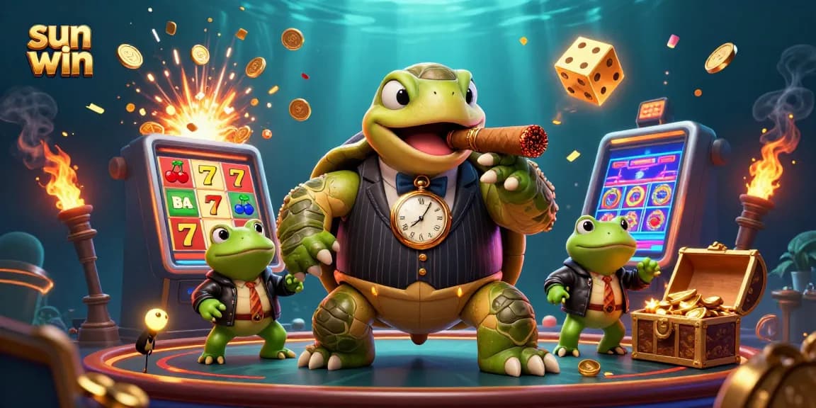 Experience the thrill of sun win with jackpot slots, vibrant characters, and electrifying casino elements.