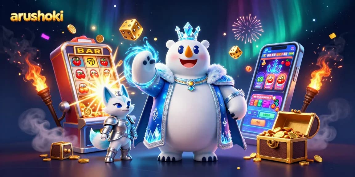 arushoki menawarkan pengalaman bermain game online dengan grafik yang memukau dan simbol slot yang menarik.