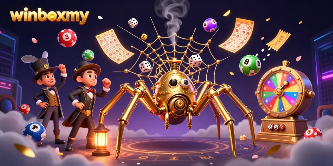 WinboxMY invites gamblers with engaging games through a dynamic steampunk-themed casino scene.