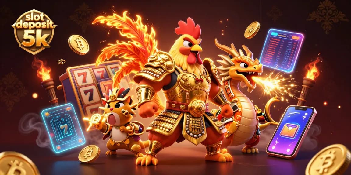 Experience thrilling gameplay with slot deposit 5k featuring dynamic characters and exciting 3D casino elements.