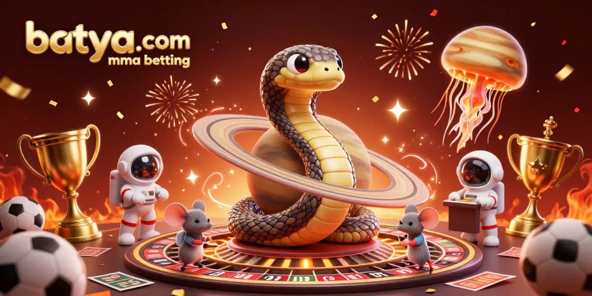 Engage in betya.com mma betting with lively cosmic characters and betting elements.