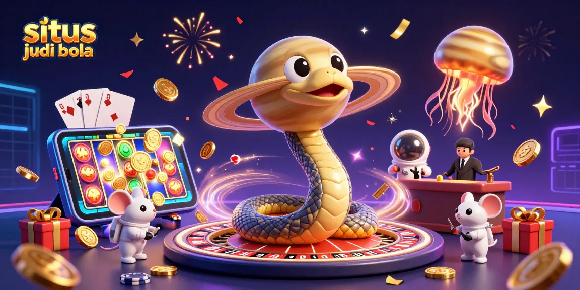 Engage with situs judi bola through an exciting 3D cosmic gambling adventure.