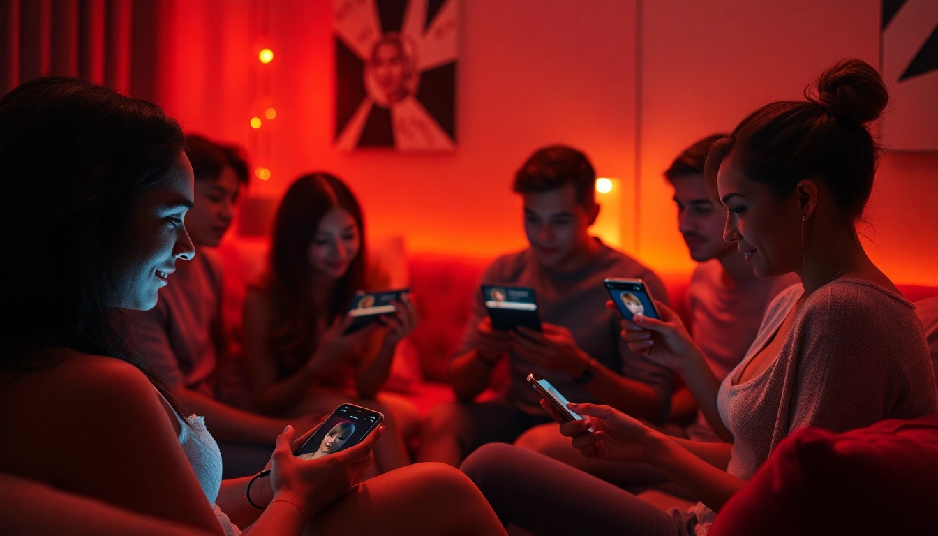 Engaging with an NSFW AI chatbot in a cozy, inviting modern setting.