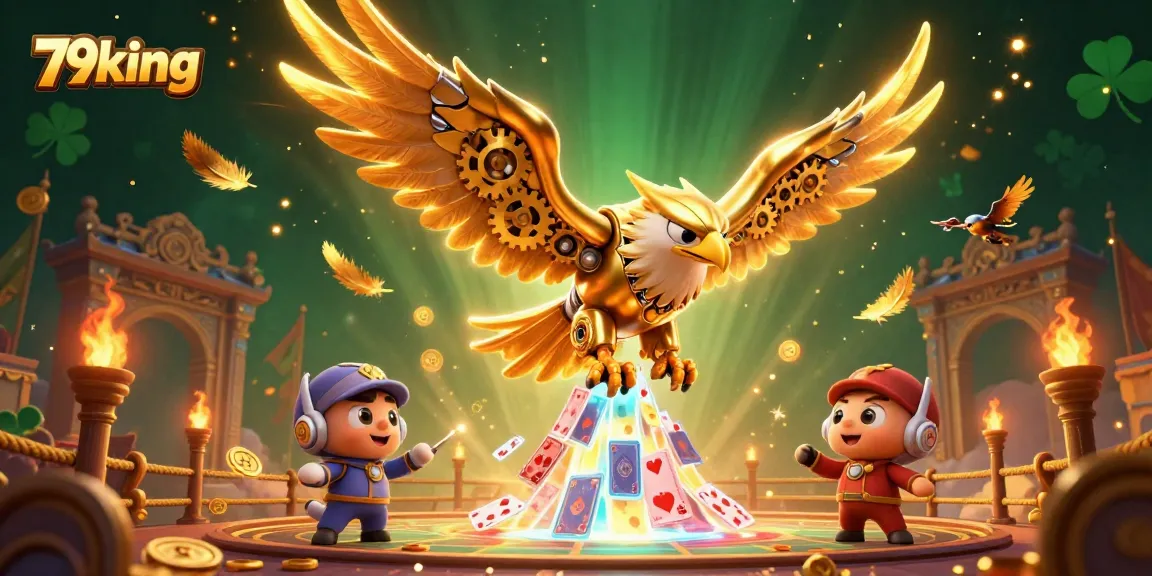 Engage in thrilling gameplay at 79king with an immersive 3D casino illustration.