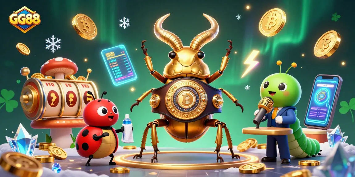 Experience thrilling moments at GG88 with vibrant 3D casino characters and elements igniting excitement.