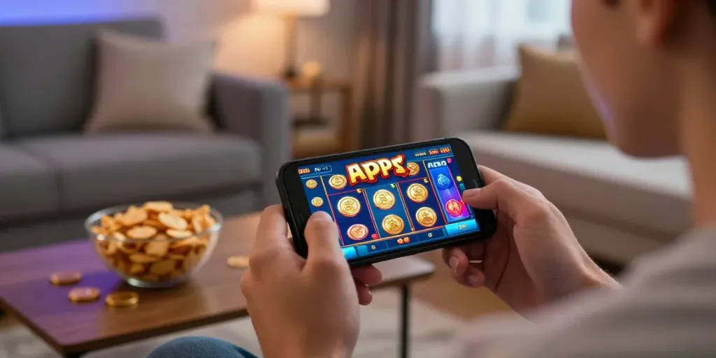 Menampilkan permainan apk slot dengan antusiasme tinggi dalam suasana nyaman.