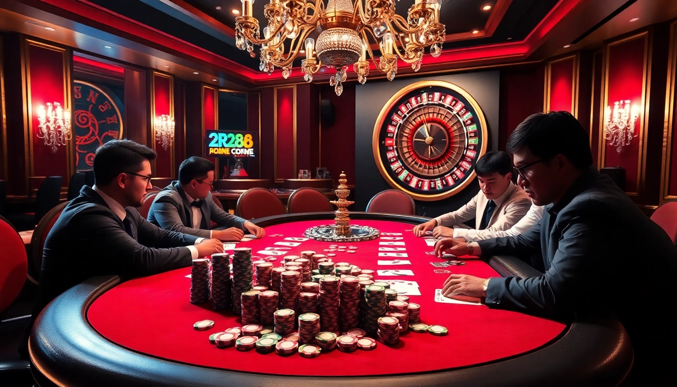 Experience the intensity of poker at rr88 com with colorful chips and thrilling gameplay.