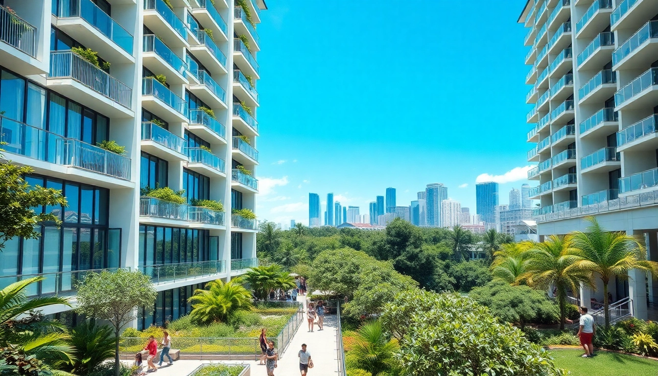 Explore the new tampines ec luxury executive condominiums featuring modern architecture and lush surroundings.